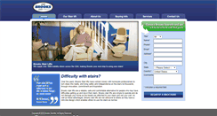 Desktop Screenshot of brooksstairlifts.com